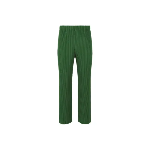 Homme Plissé Issey Miyake FW24 Suit Trouser Men's Seaweed Rate