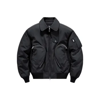 VIP Puffer Jackets Men Black
