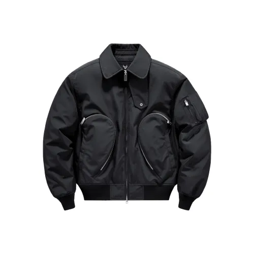 VIP Puffer Jackets Men Black
