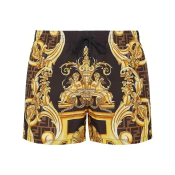 FENDI x VERSACE FENDI X VERSACE Casual Shorts Men's Black