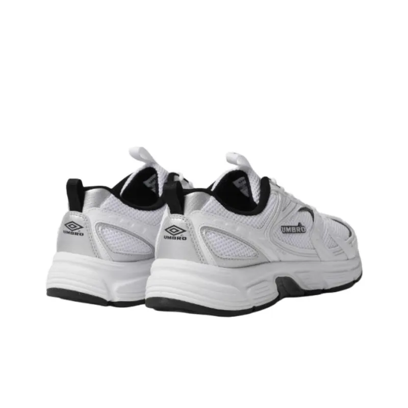 Umbro Anti Slip Wear Resistant Low Top Running Shoes Unisex White-2