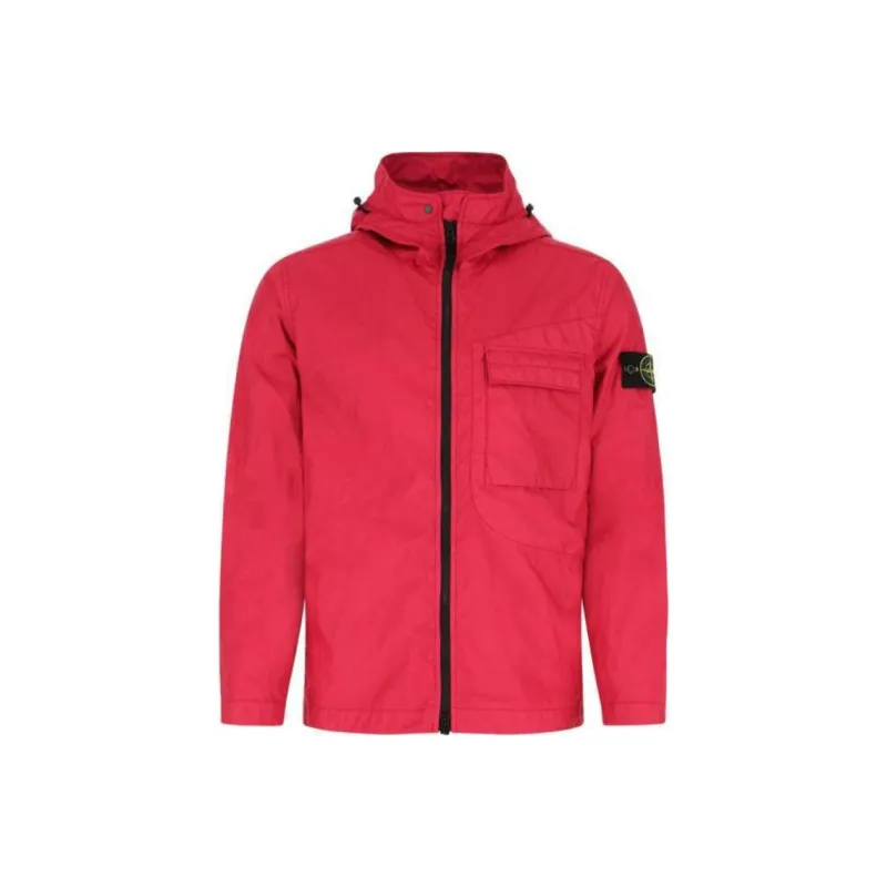 STONE ISLAND Jackets Coats Men's Red-0