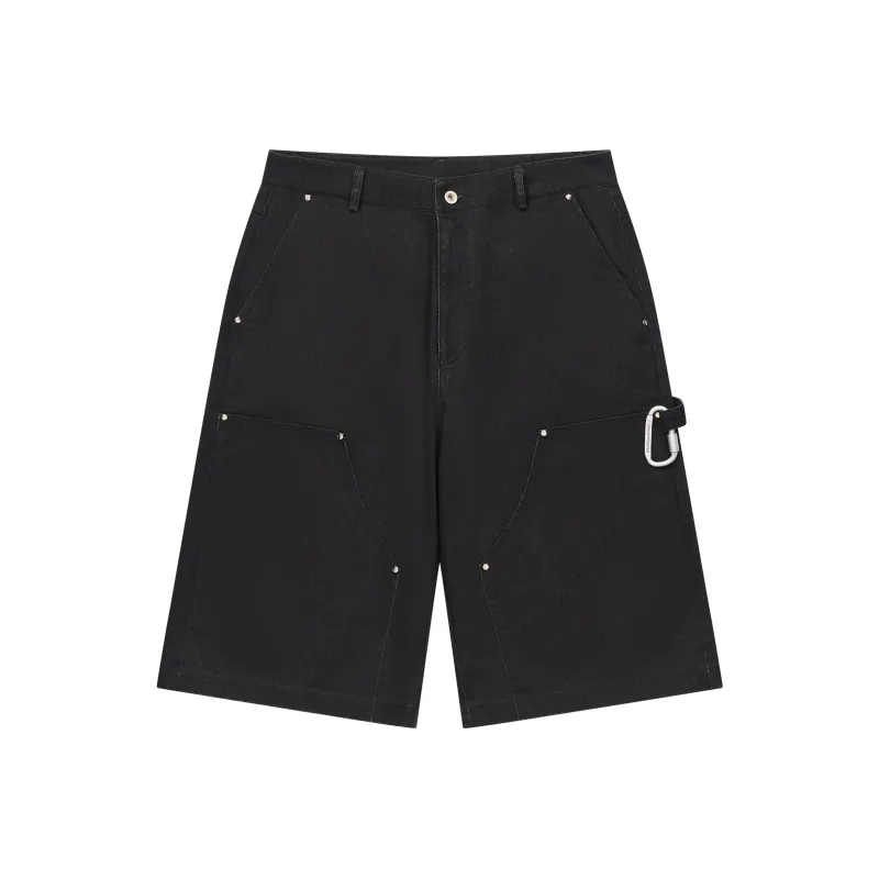 HARSH AND CRUEL Unisex Cargo Shorts Swag-0