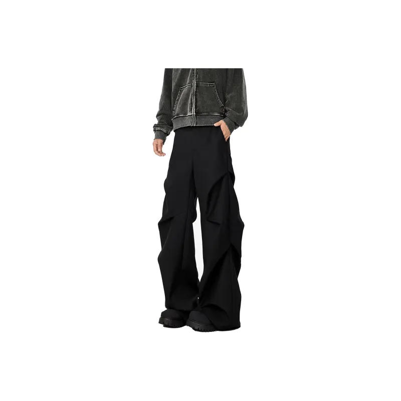 Emoji Casual Pants Unisex Black-0