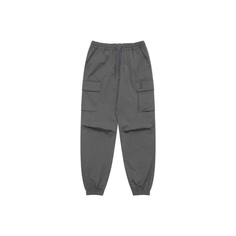 MLB Boston Red Sox Basic Collection SS25 Casual Pants Unisex Dark Charcoal Gray-0