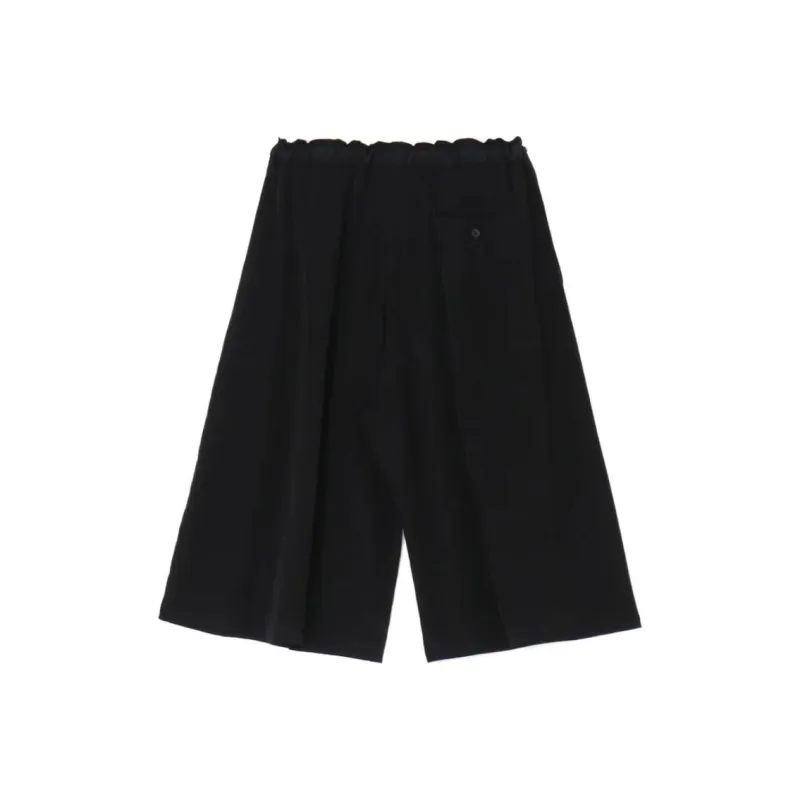 Yohji Yamamoto Casual Pants Unisex Black-0