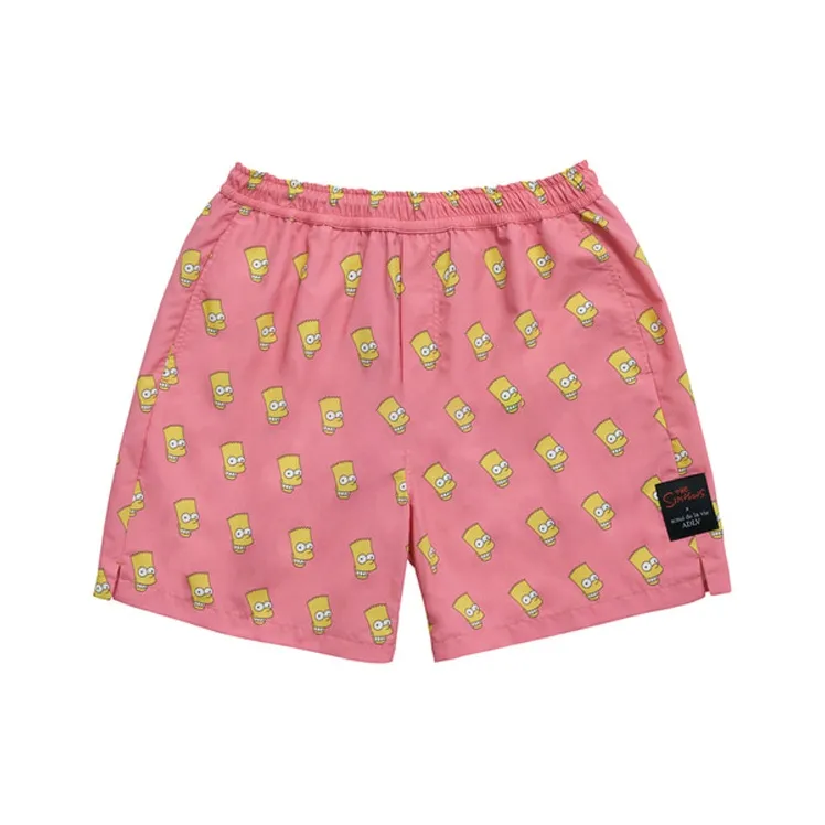 Acme De La Vie/ADLV Simpsons Loose Fit Shorts Unisex Pink-0