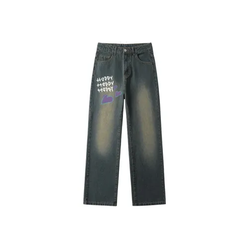 AFTER SCHOOL SPECIAL Jeans Unisex Vintage Blue