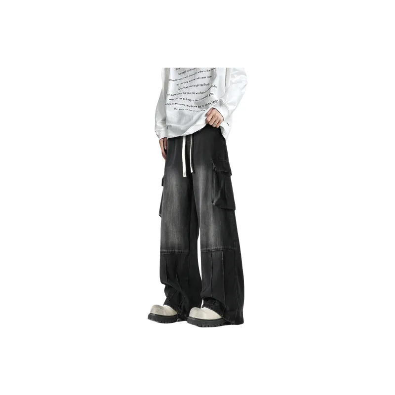 KETE ADER Jeans Unisex Gray Green-6
