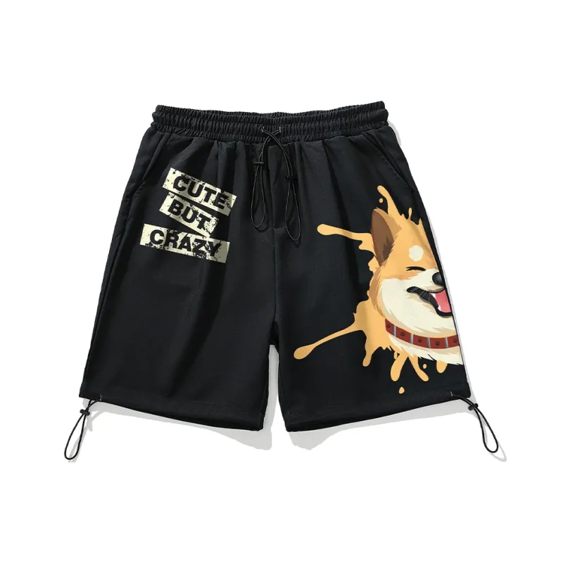 SANSYAS Loose Fit Shorts Unisex-5