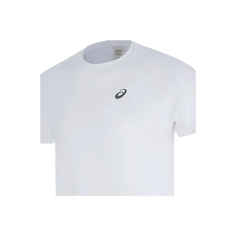 Asics T Shirts Men White-1