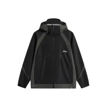 LINING Trench Coats Men Black