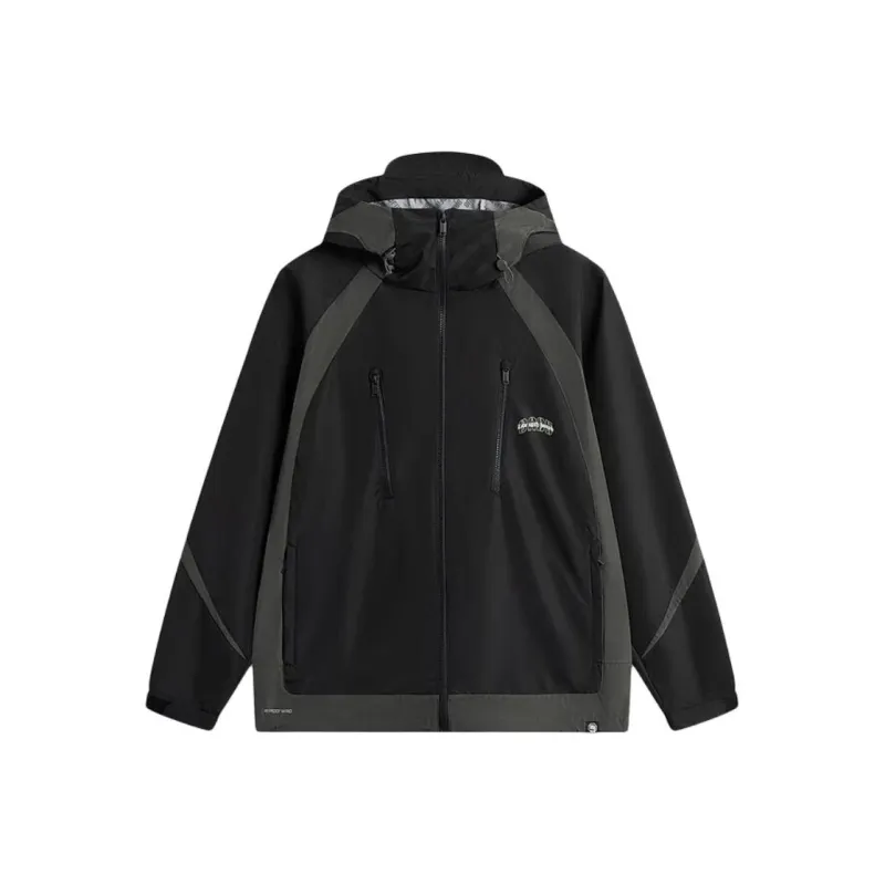 LINING Trench Coats Men Black-0