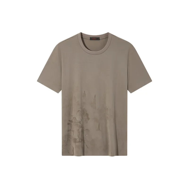 SEVEN T Shirts Men Coffee-0