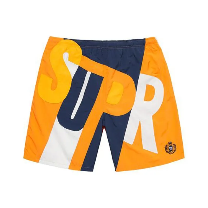 Supreme Big Letter Water Short-2