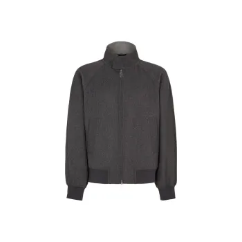 FENDI FW24 Jackets Coats Men's Gray