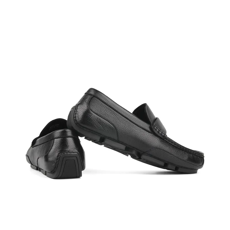 New Korea Casual Shoes Men's Black-3