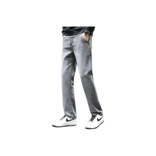 Tonlion Jeans Unisex Gray