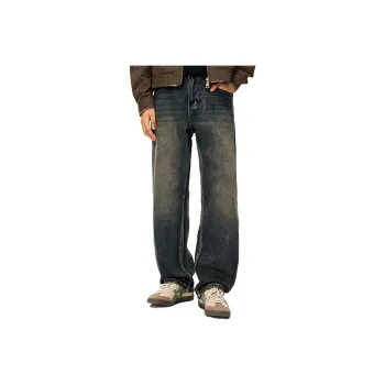 GTRG Jeans Unisex Mature Pu-Erh Blue