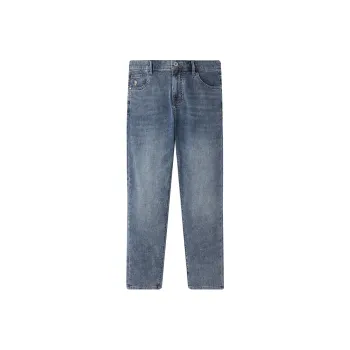 HLA Jeans Men Blue Gray Denim Gradient Medium B1