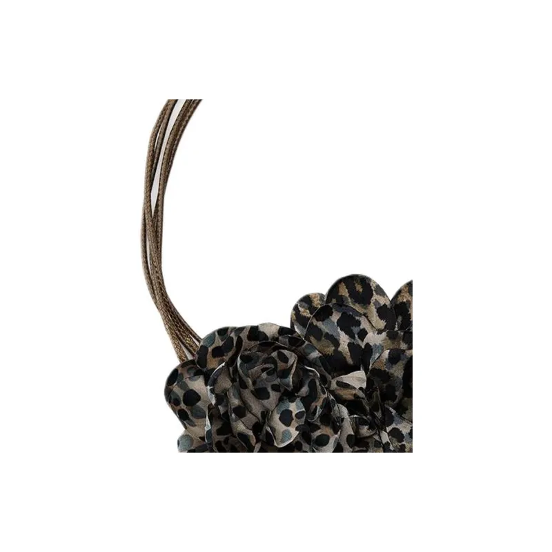 ZARA Polyester Necklaces Women's Leopard Print-2