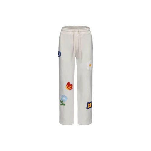 Duamin Casual Pants Unisex Heather Gray