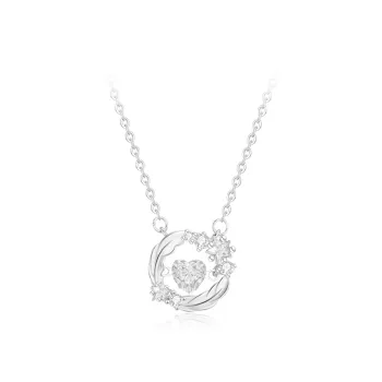 Love Link 999 Fine Silver Necklaces Women's