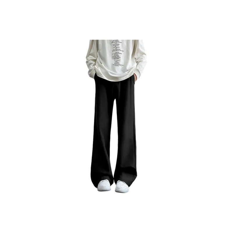 K411 Casual Pants Unisex Black-0