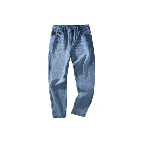 Dance With Wolves Jeans Men's Medium Blue