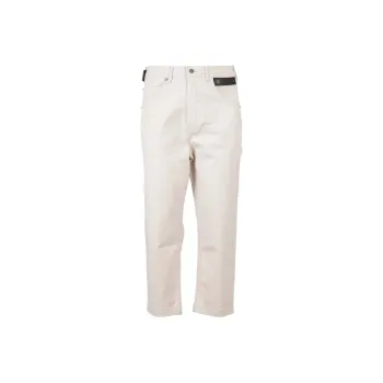 Neil Barrett Logo Detailed Flared Cropped Pants