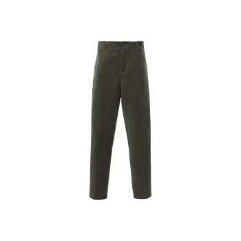 EMPORIO ARMANI SS24 Casual Pants Men's Feather Green