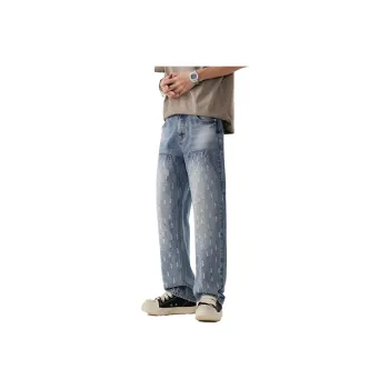 HIPANDA Jeans Men Light Blue