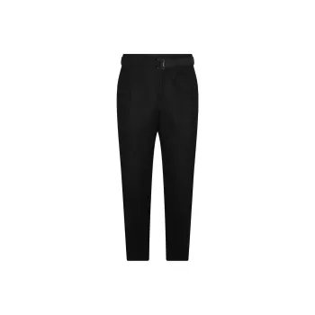 Sacai Belted Waist Straight Leg Trousers