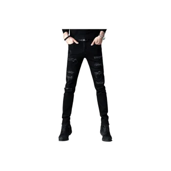 Devanro Jeans Men Black