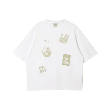 JACK JONES· T Shirt Men's A06 Raw White