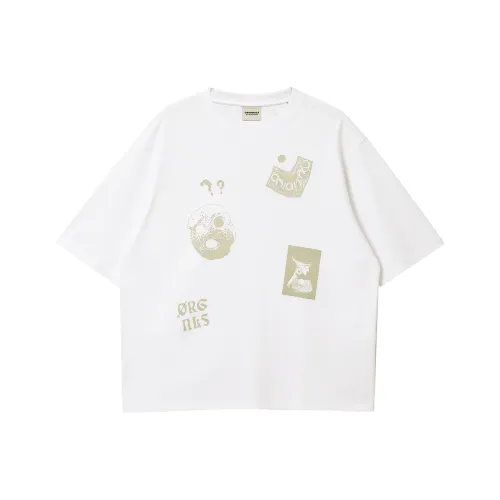 JACK JONES· T Shirt Men's A06 Raw White