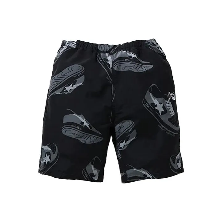 A BATHING APE Sta Random Track Shorts-0