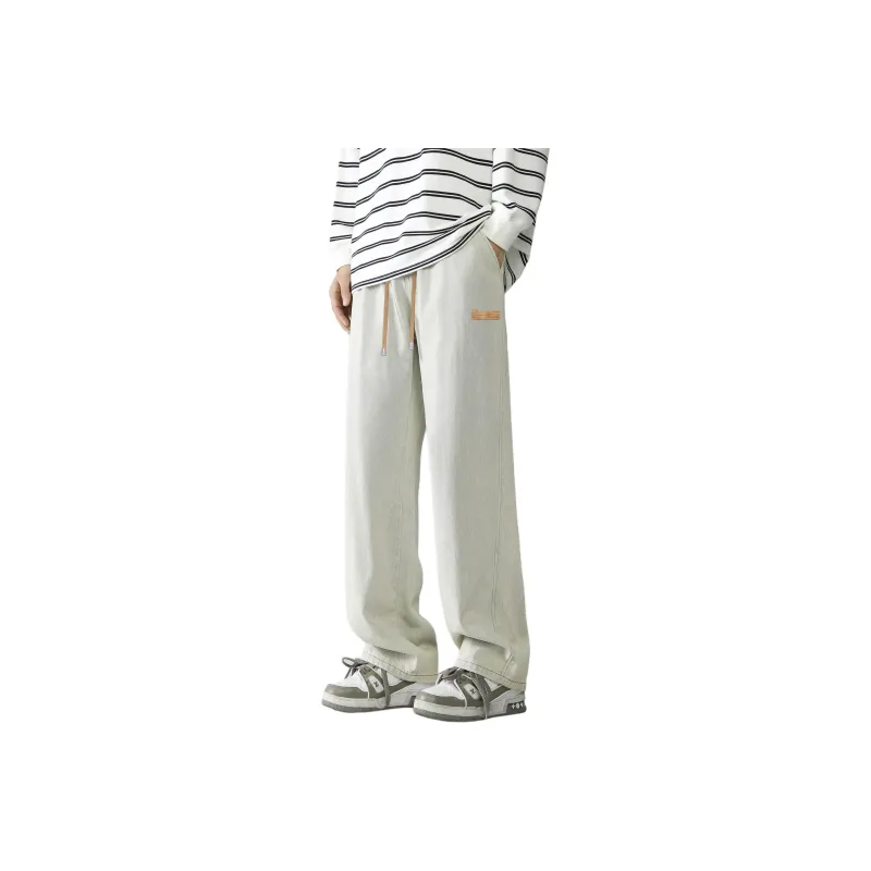 WELTER EXPERIMENT Jeans Unisex Yellow Mud-0
