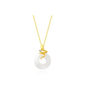 Love Jewelry Chalcedony Necklaces Unisex