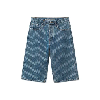 Alexander Wang Below knee Denim Shorts