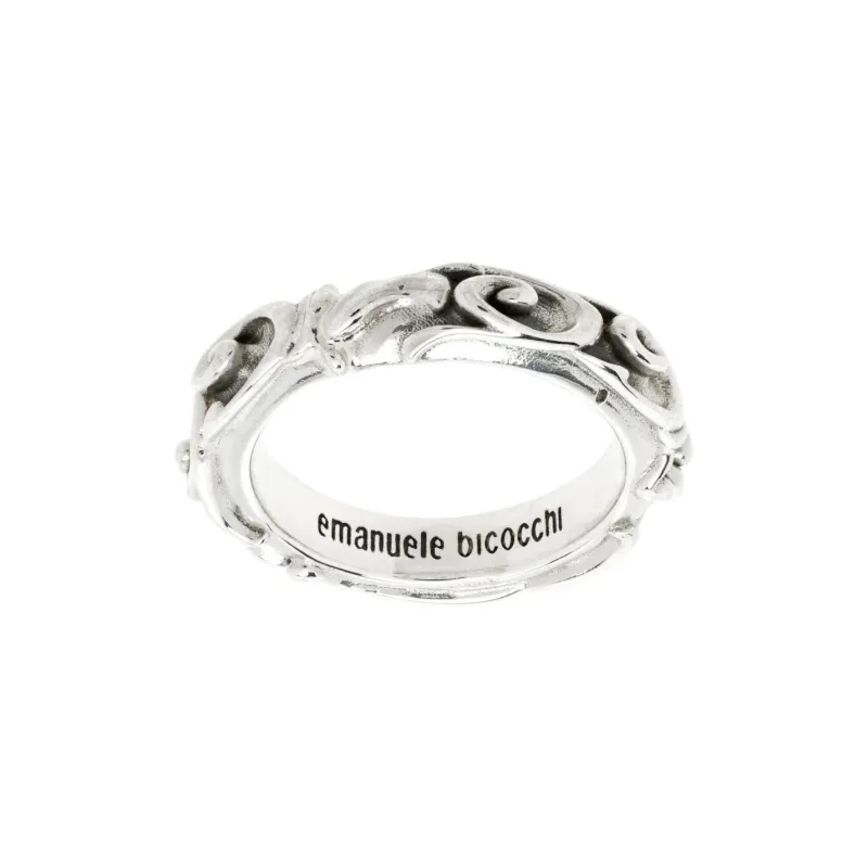 EMANUELE BICOCCHI Arabesque Band Ring-0