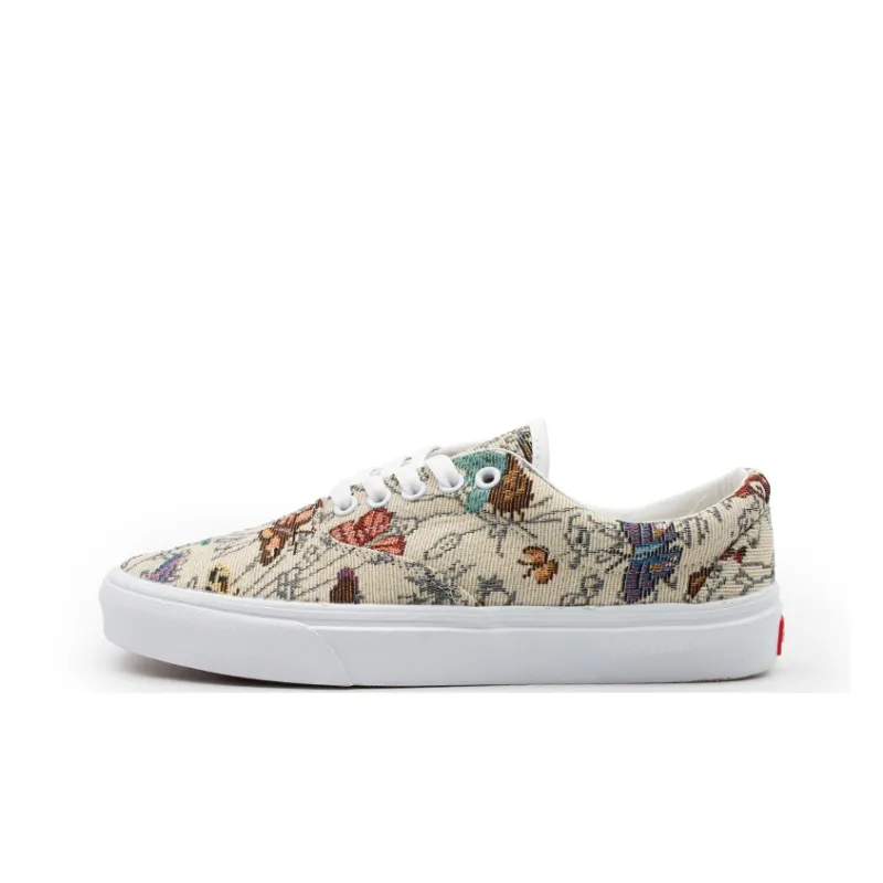 Shionpo Abrasion Resistant, Lightweight, And Breathable Low Top Skateboard Shoes Unisex Beige Yellow-0