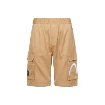 EVISU Cargo Shorts Men Apricot