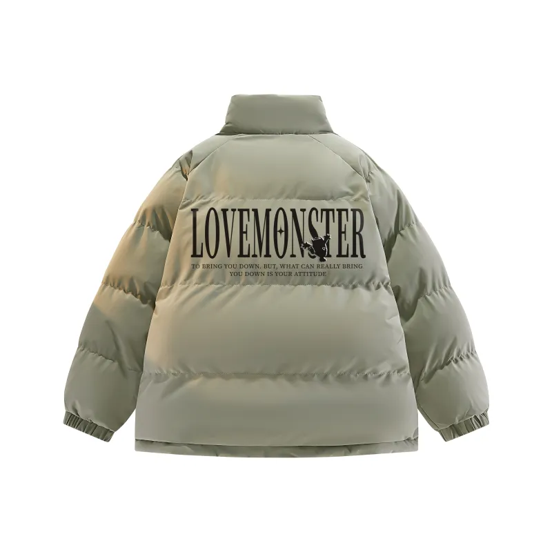 Love Monster Puffer Jacket Unisex-0