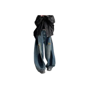 ORMY Jeans Unisex Blue