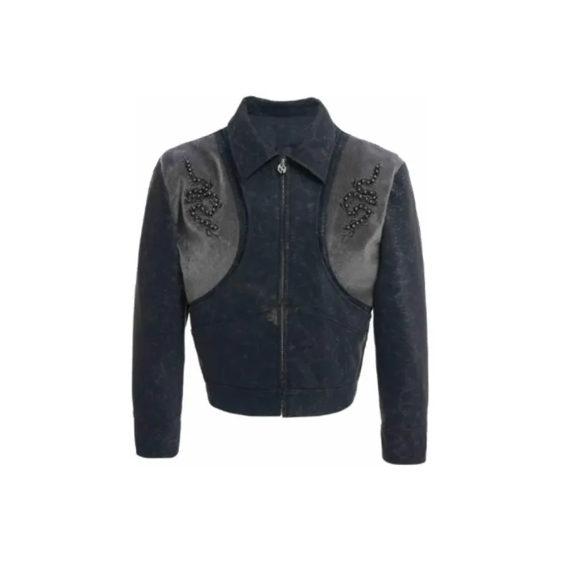 ARGUE Leather Jackets Men-0