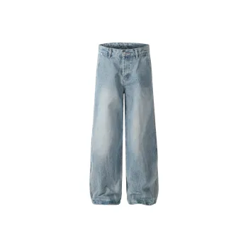 GBXM Jeans Unisex Washed Blue