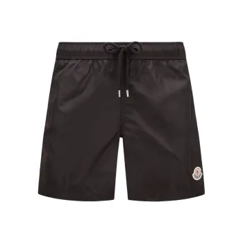 Moncler Appliqué Swim Shorts