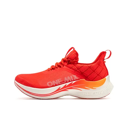 ONEMIX Light Nails Running Shoes Unisex Energetic Red
