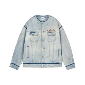 CANOTWAIT_ Jackets Coats Unisex Light Blue